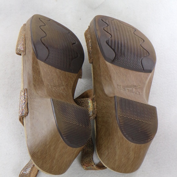 Dansko 'Sonnet' Carnivale Leather Sandal Sz 41 EUR 10.5-11 US - Picture 8 of 8